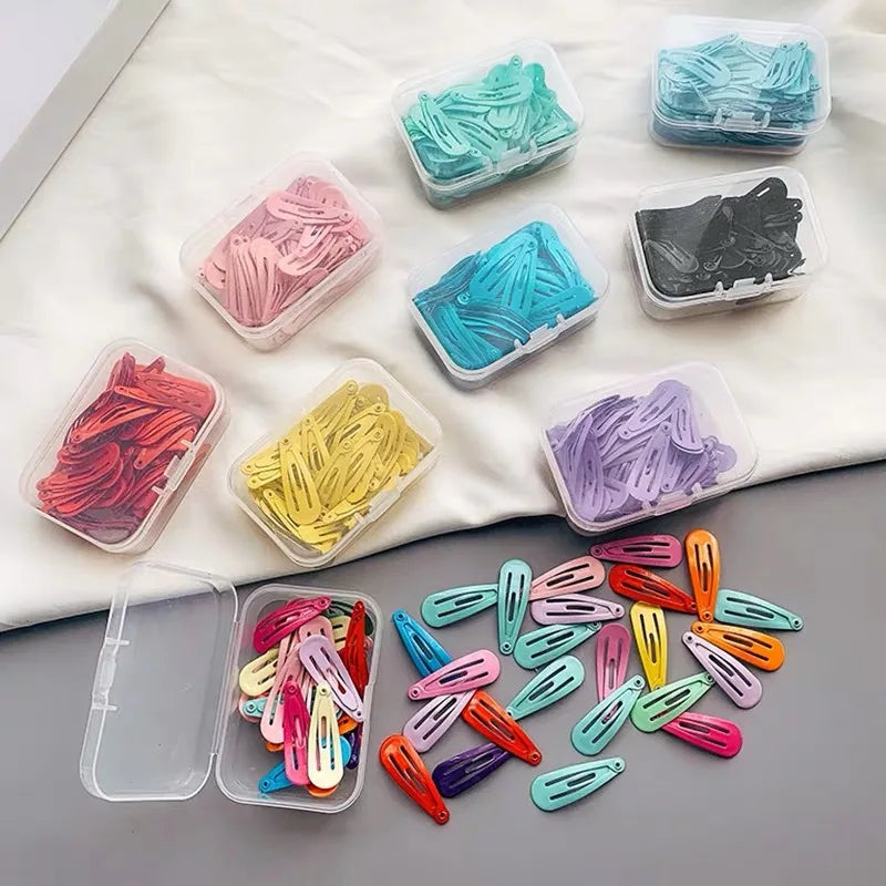 50pcs/lot Mini Pet Dog Hairpin Candy Colors about 3cm Small Puppy Cat Hair Clips Pet Hair Accessories Dog Hair Grooming