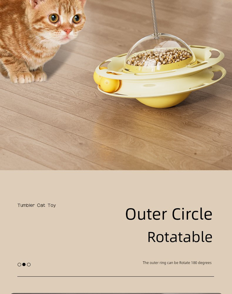 Turntable Self-Hi Relieving Stuffy Pets Consume Cat Toy