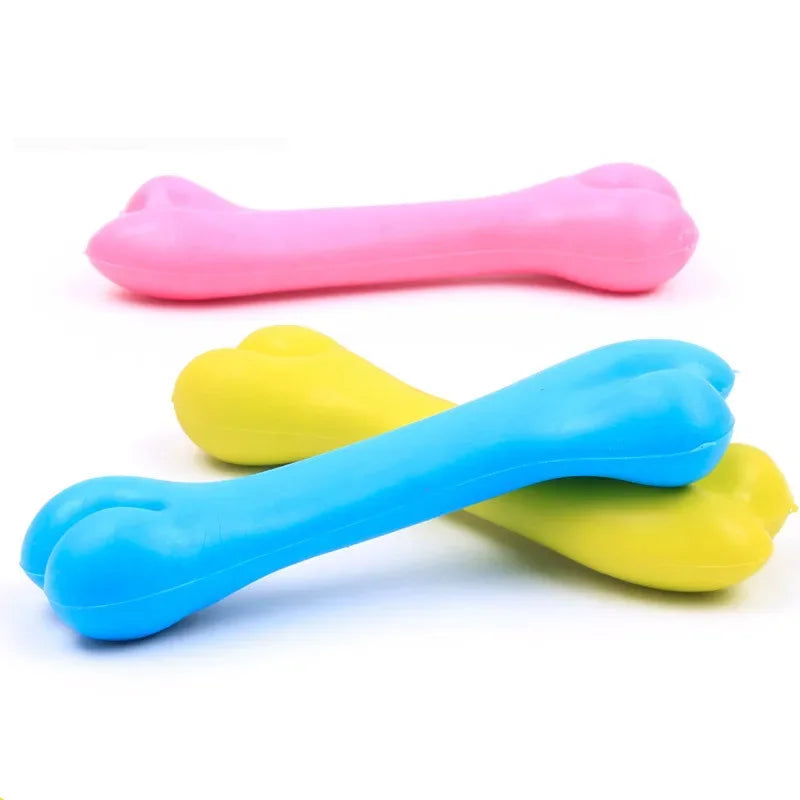 Cute Dog Toy Chew Rubber Toys for Small Dog Bite Resistant Non-toxic Pet Puppy Toys Interactive Training Pet Toys