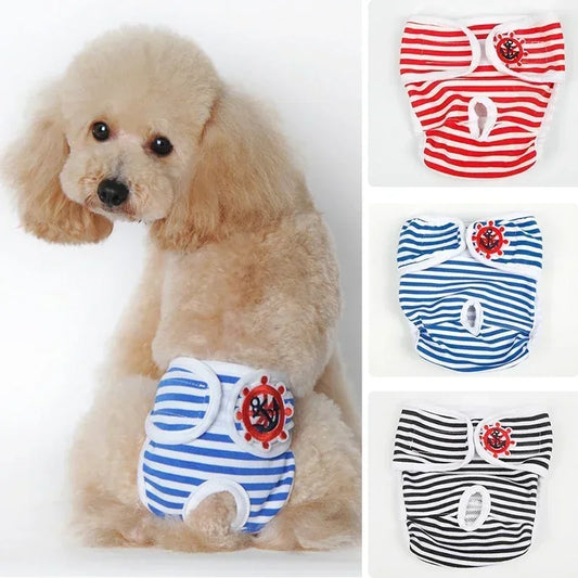 Diapers for Female Dogs Menstruation Underwear Diaper Panties for Dogs Tech From Terek Reusable Hygienic Panties for Dog Protect