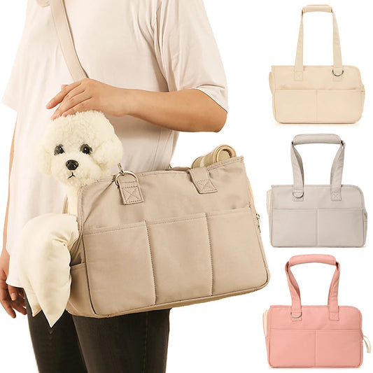 Dog Carrier Bag Shoulder Handbag for Small Dogs Cat Puppy Go Out Portable Carrier Tote Teddy Chihuahua Yorkshire Pet Travel Bags