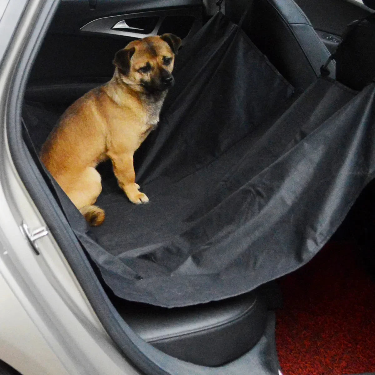 Dog Car Seat Cover Waterproof Pet Carrier Backseat Cushion Mat for Dogs Folding Cat Hammock Trunk Rear Back Seat