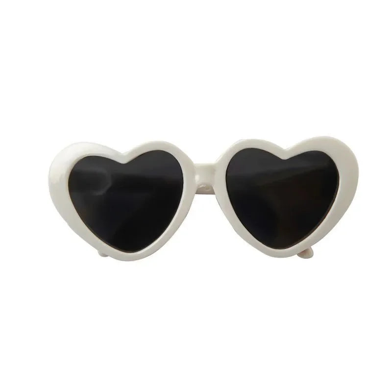 New Fashion Pet Dog Cat Sunglasses Cute Heart Shape Cats Glasses Eye-Wear For Small Dogs Cat