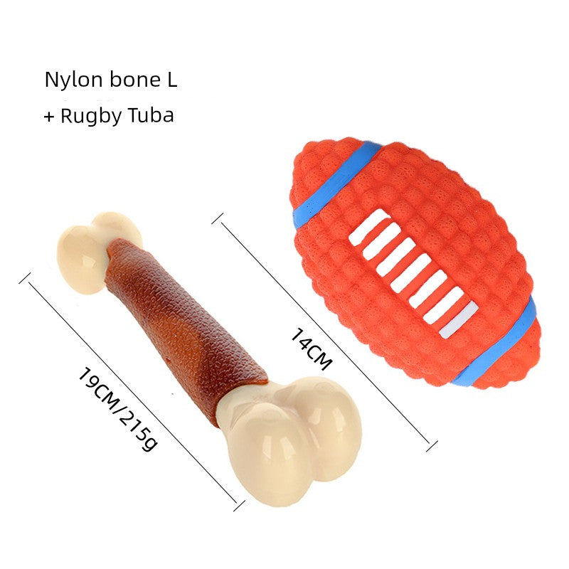 Molar Rod Bone Rubber Dog