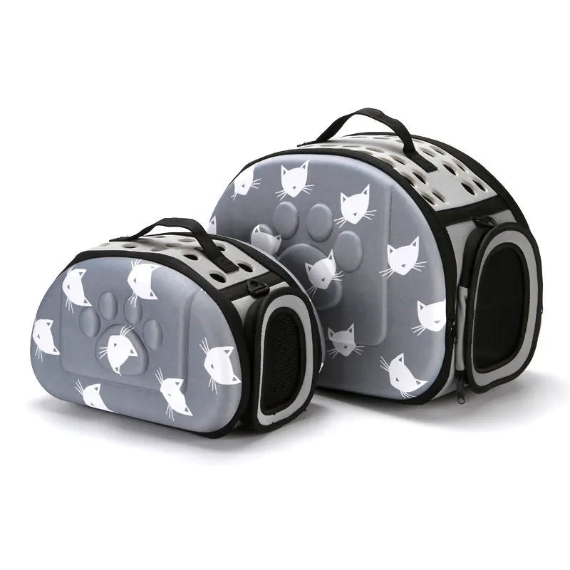 Portable Folding Breathable EVA Backpack for Pets, Cute Bag for Cats and Dogs, Outside the Household, Fashion