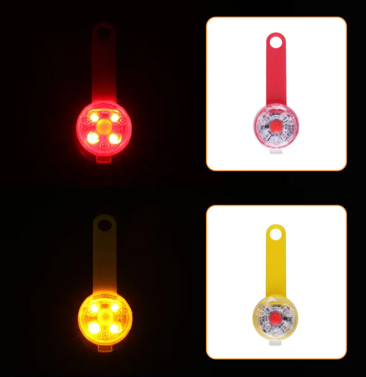 LED Pet Dog Cat Collar Pendant Night Safety Cat Luminous Light IPX7 Waterproof Flashing Harness With Light for Dog Accessories