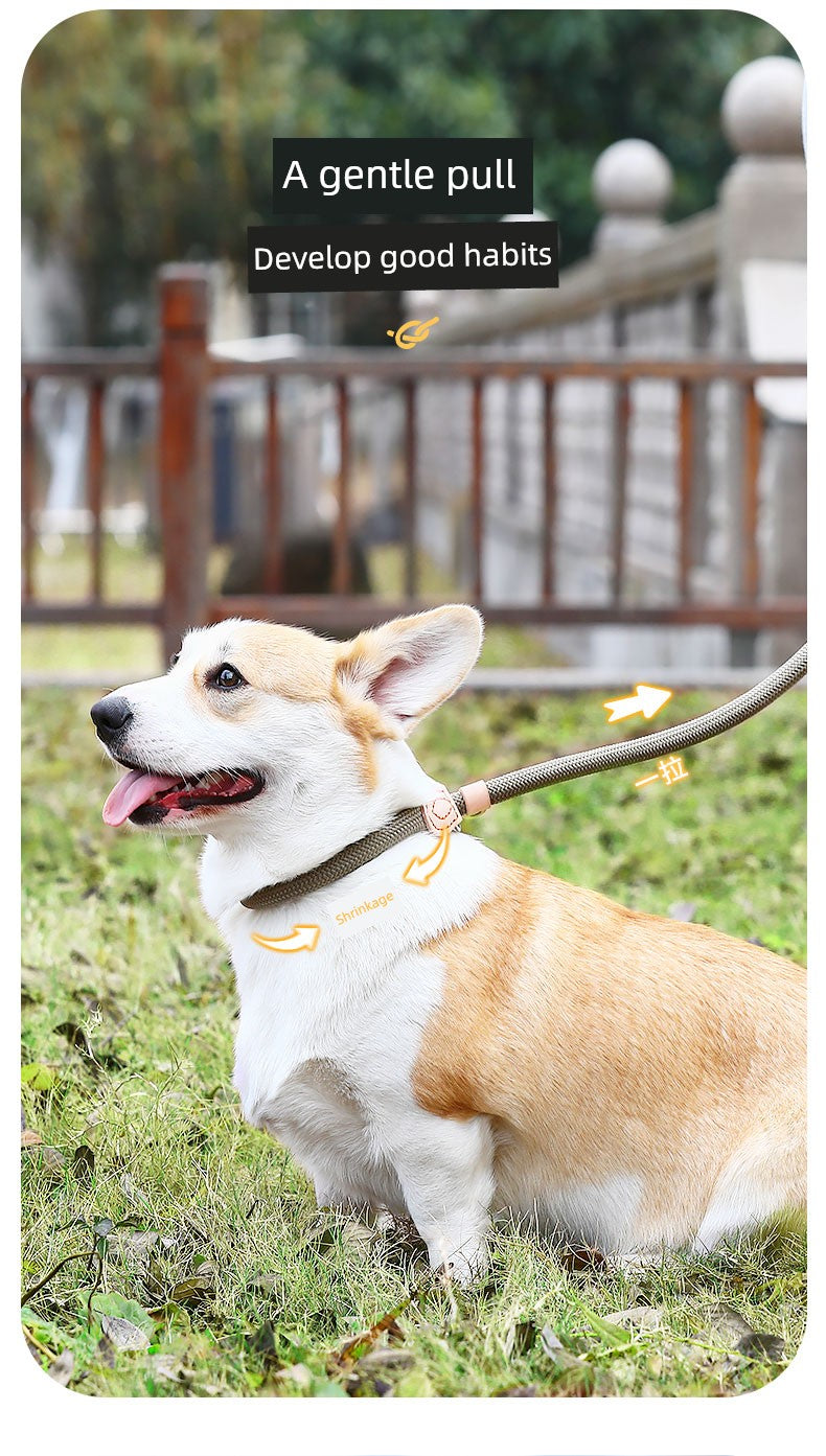 Rope Explosion-Proof Collar Medium Large Dog