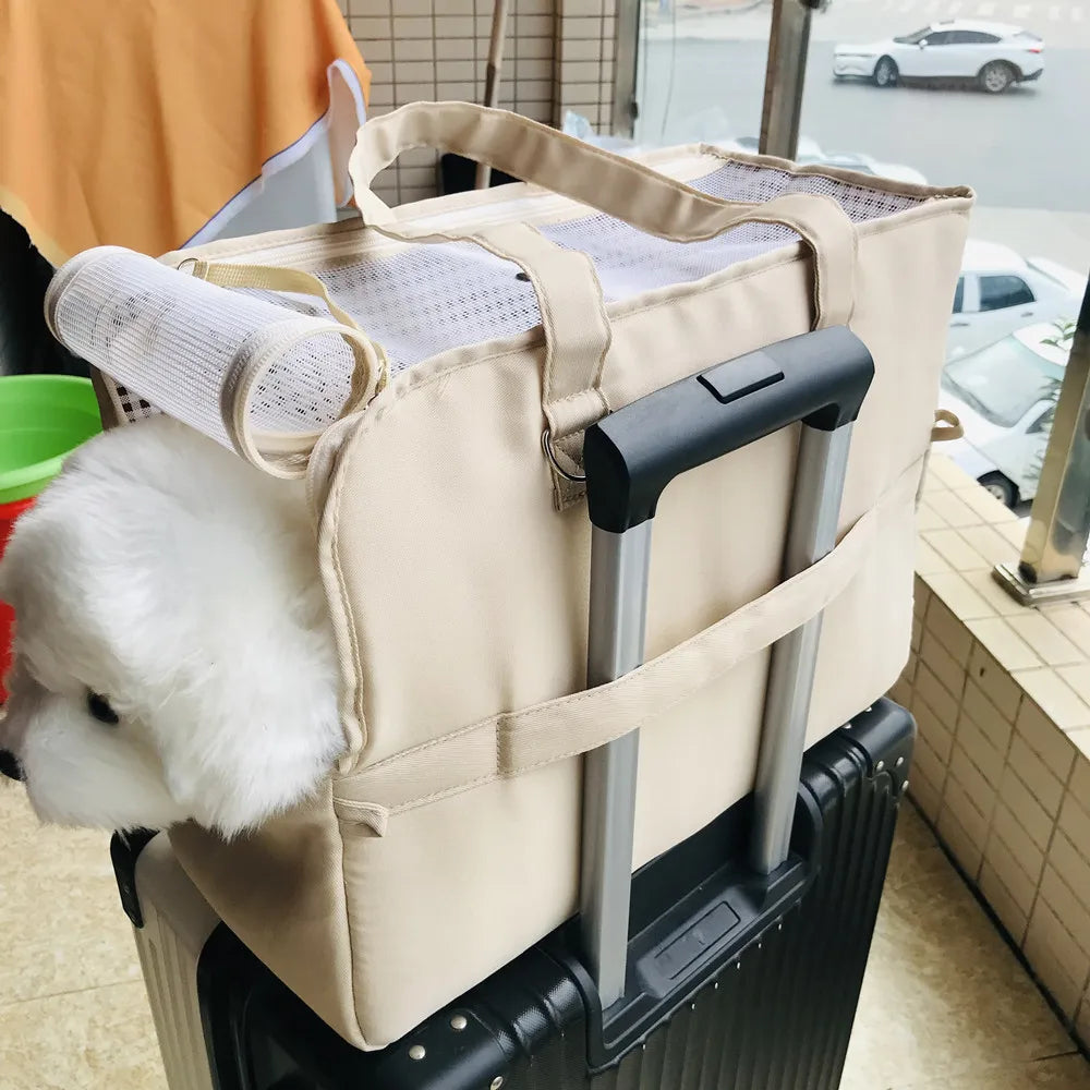 Pets Home Dog Carrier Purse,Cat Carrier, Pet Travel Portable Bag Carrier for Cat and Small Dog Home & Outdoor, Car Seat Pet