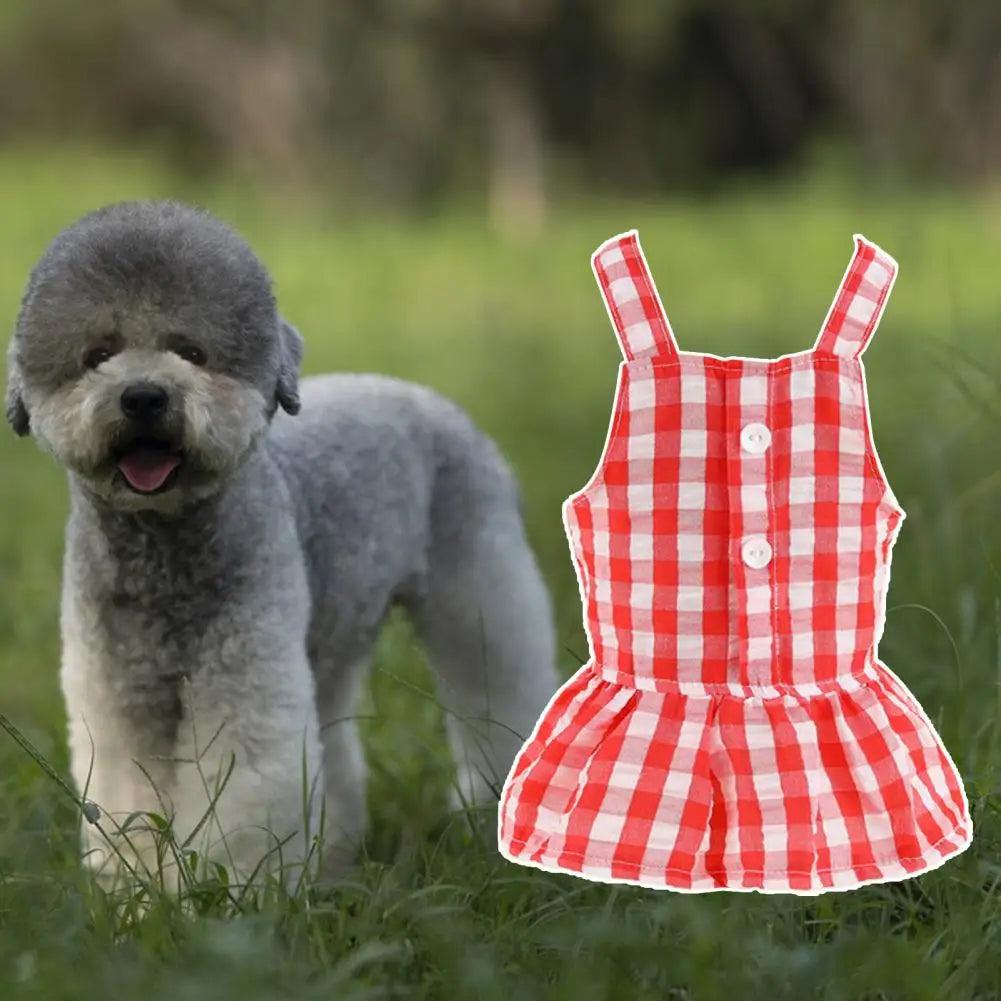 Puppy Dress  Great Summer Small Dog Dress Cat Puppy Apparel  Attractive Pet Clothes