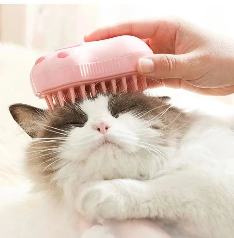 Steam Brush - Great for managing shedding dogs or cats