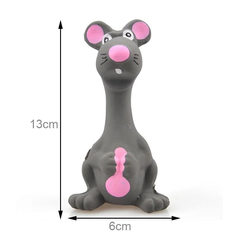 Squeaky Dog Rubber Toys Dog Latex Chew Toy Chicken Animal Bite Resistant Puppy Sound Toy Dog Supplies For Small Medium Large Dog