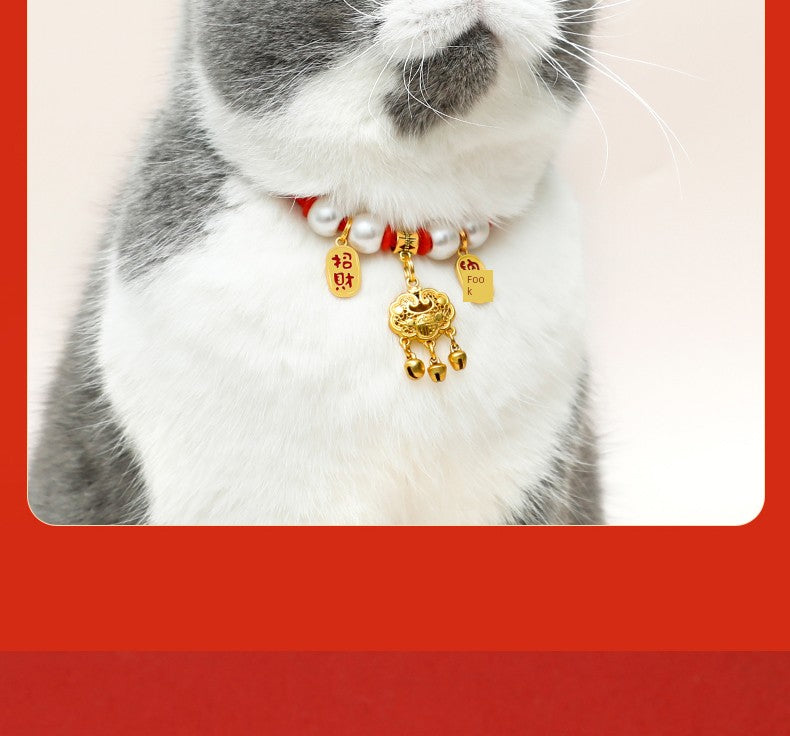 New Year Pet Collar for Cats or Dogs