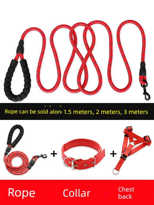 2 M Night Large, Medium and Small Dogs Dog Hand Holding Rope