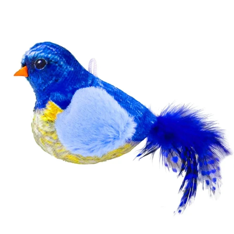 Toy Indoor Interactive Birds Toy for Cat Chasing Teasing Toy