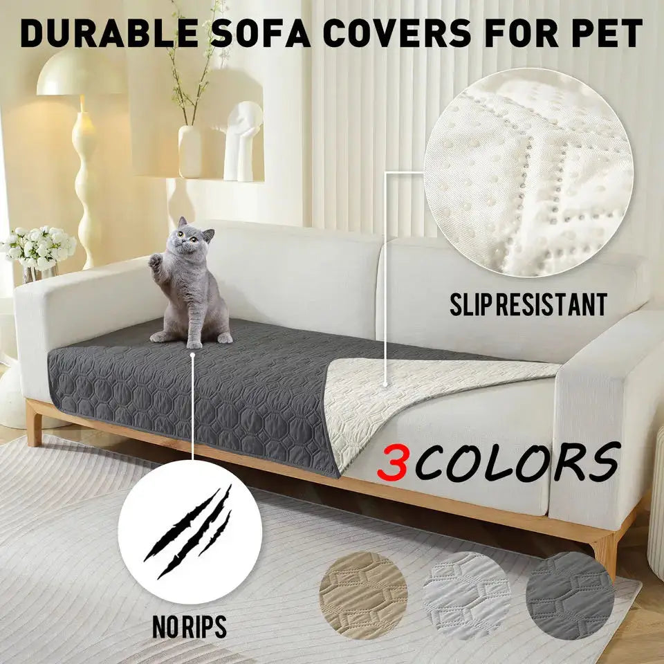 3Colors WATERPROOF&ANTI-LEAKAGE Dog Bed Cover Pet Blanket Sofa, Couch Cover Mattress Protector Furniture Protector for Dog, Pet