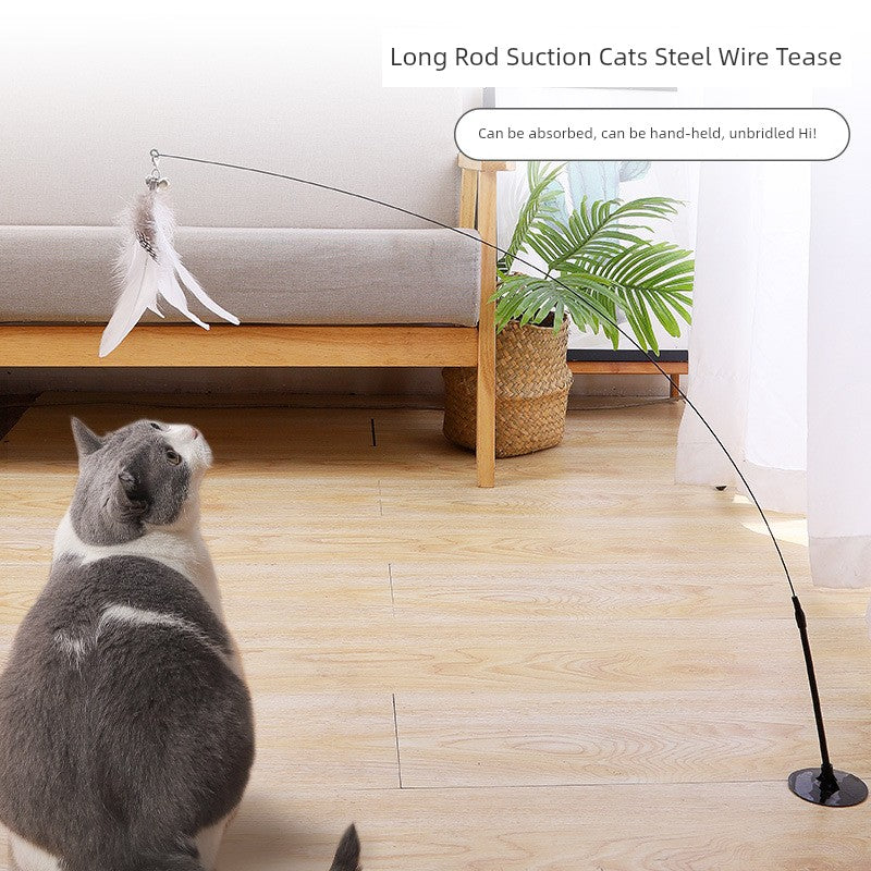 Strong Suction Cup Replacement Head Relieving Stuffy Handy Gadget Cat Teaser