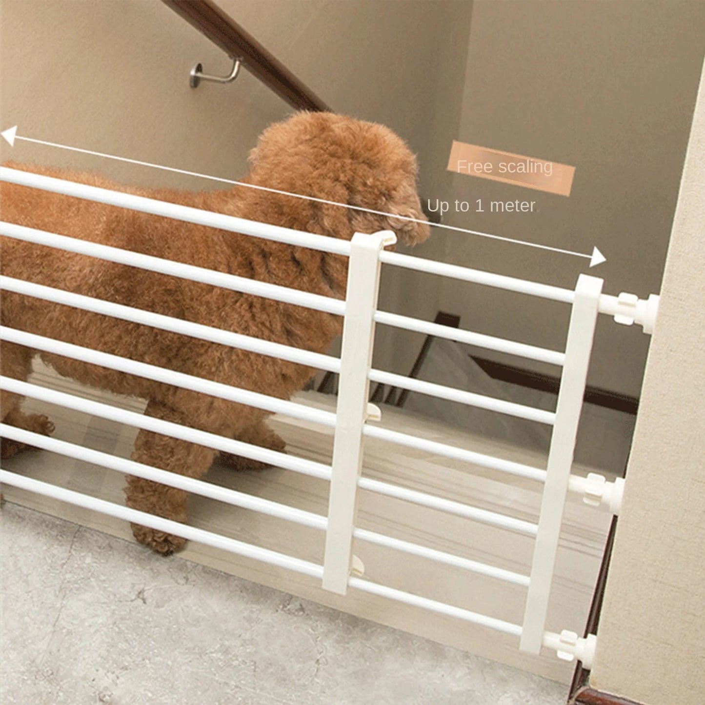 Pet Fence Barrier Gate Fence Cat & Dog Fence Indoor Fence For Medium & Small Dogs Prevents Dogs From Breaking Into Rooms