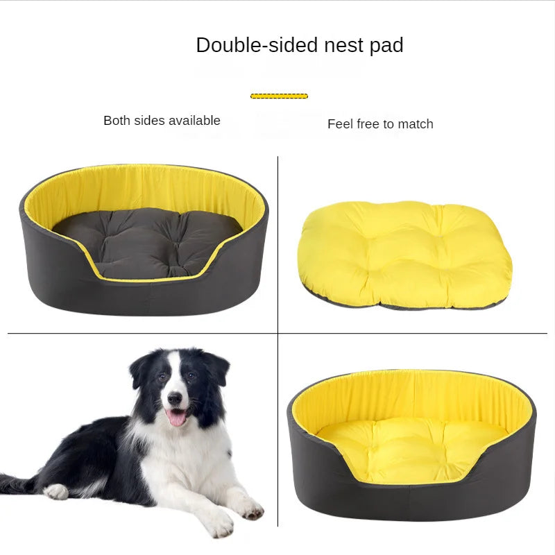 Pet Dog Bed Four Seasons Universal Big Size Extra Large Dogs House Sofa Kennel Soft Pet Dog Cat Warm Bed S-XL Pet Accessories