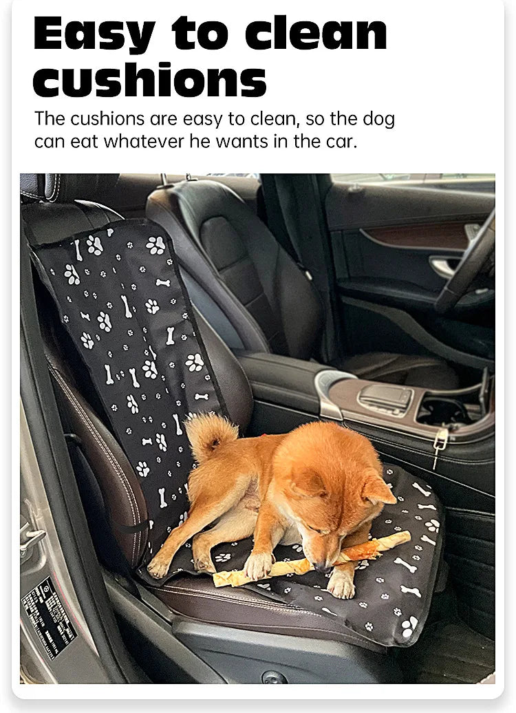 Car Waterproof Back Seat Pet Cover Protector Mat Safe Travel Accessories for Cat Dog Pet Carrier Car Front Rear Seat Mat Cushion