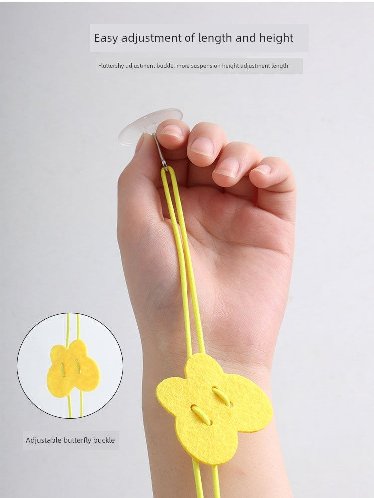 Self-Hi Relief Elastic Bell Little Mouse Cat Toy