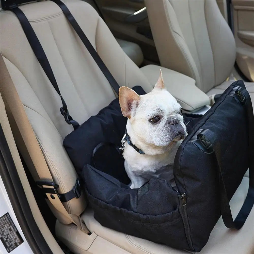 Waterproof Dog Car Seat Cover Thick Pet Nest Cushion Handbag Detachable and Washable Ultra Soft Portable Cat Dog Car Travel Bed