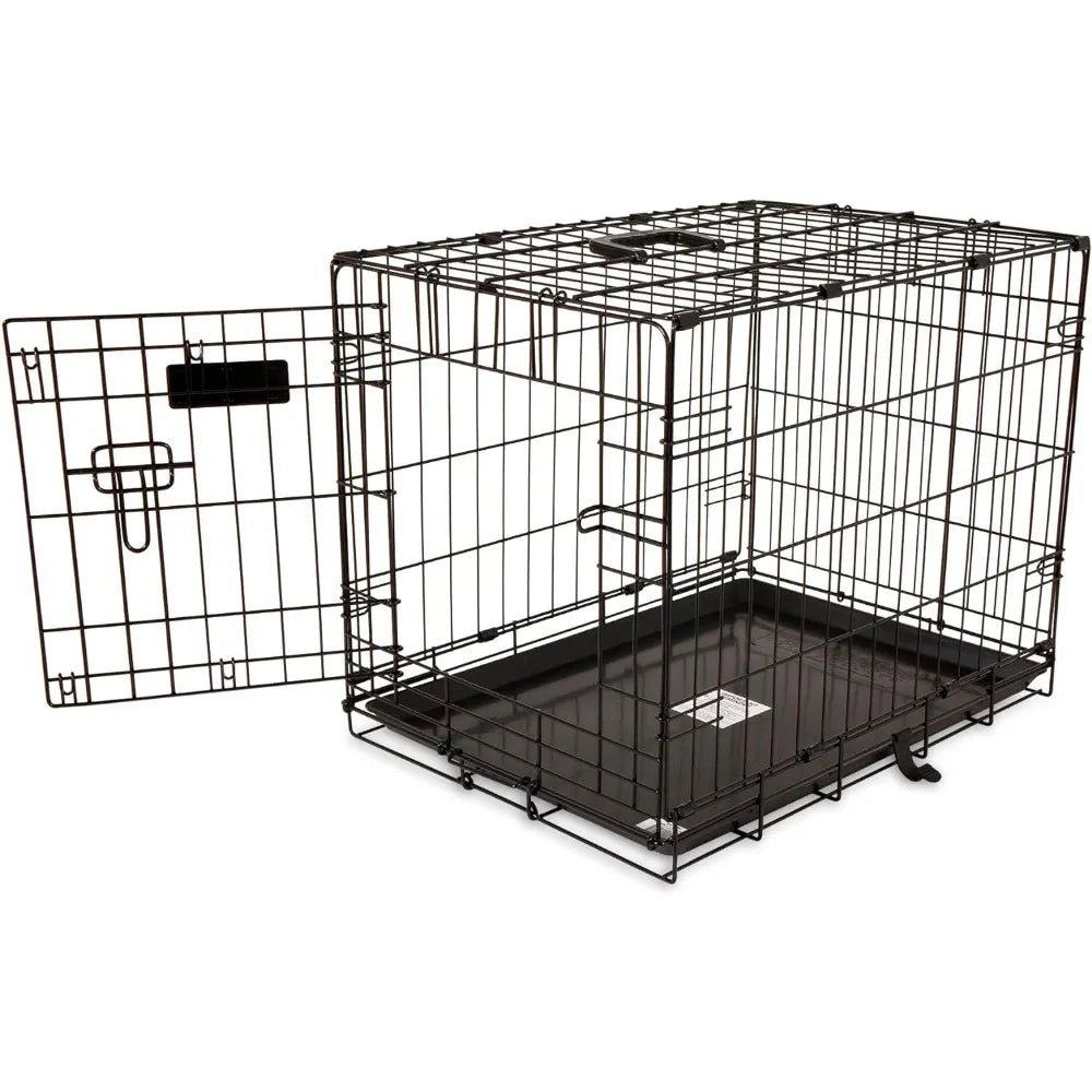 Precision Pet Products One Door Provalue Wire Dog Crate, 24 Inch, For Pets 15-30 lbs, With 5-Point Locking System