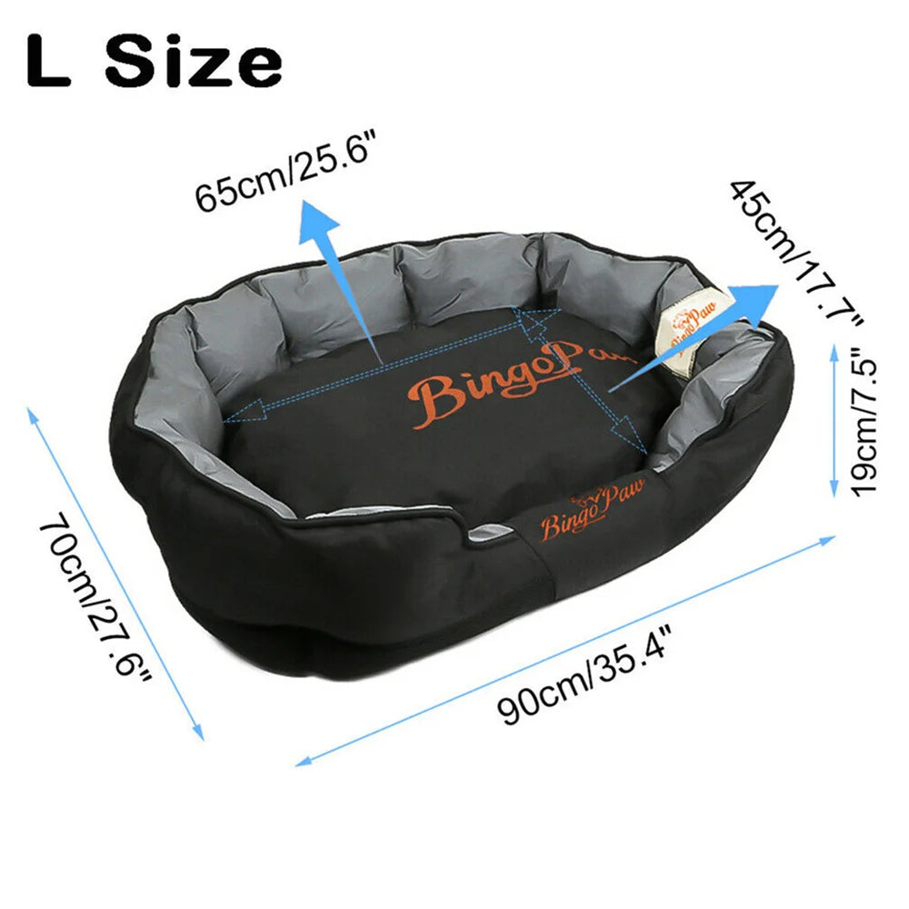 Waterproof XXL XL L Orthopedic Sofa Dog Bed Pet Mat Kennel Washable Pet Puppy Basket Cushion Removable fr Small Medium Large Dog