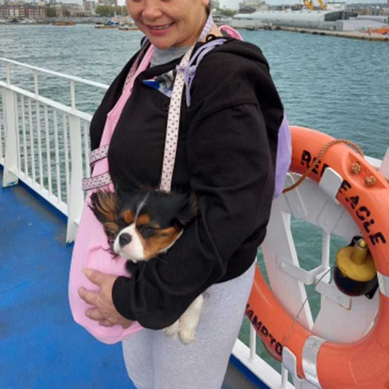 Pet Dog Carrier Bag Outdoor Travel Puppy Shoulder Bags Dogs Single Comfort Sling Handbag Tote Pouch Kitten Corgi Transport Pets