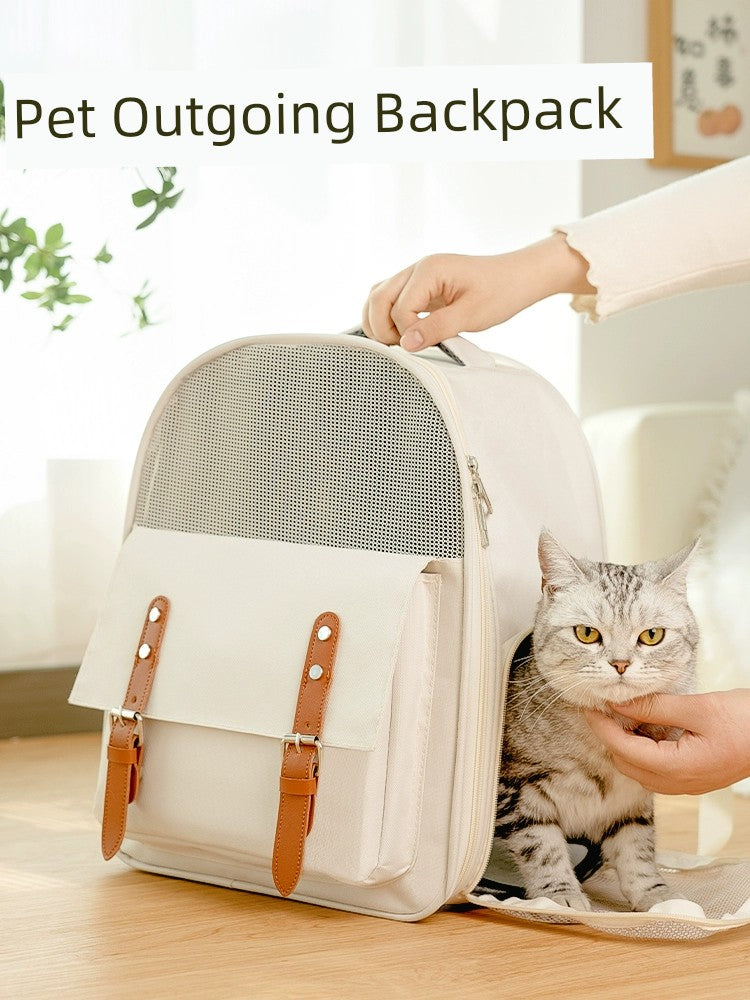 Space Capsule Portable Shoulder Strap Pet Supplies Cat Bag