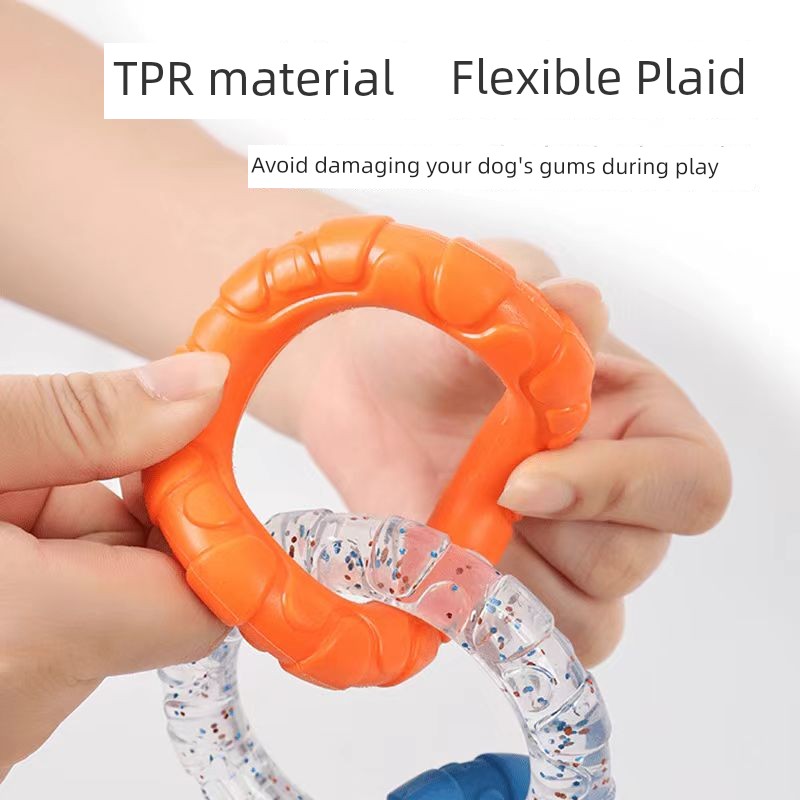 Three Ring Dog Toy