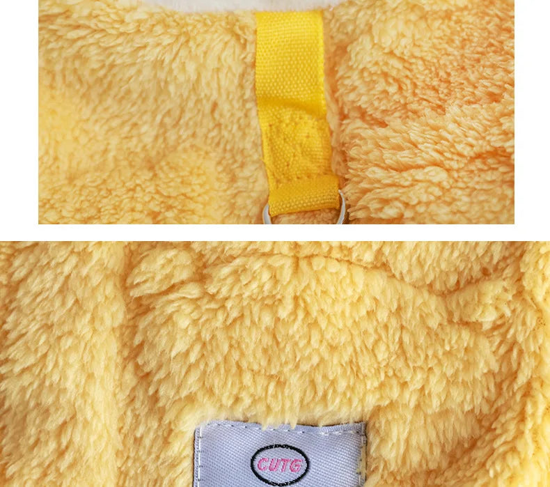 Winter Warm Puppy Kitten Pullover Soft Fleece Dog Clothes Pet Clothes for Small Dogs Chihuahua Bulldog Apparel Sweater for Dogs