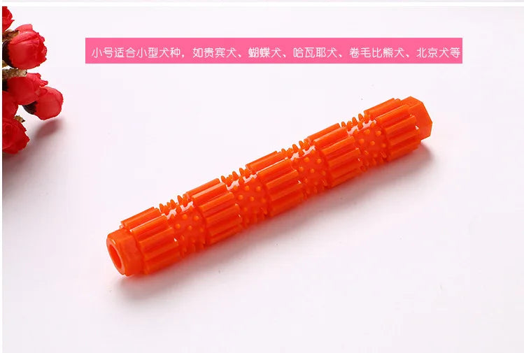 Pet Dog Chew Toy For Aggressive Chewers Treat Dispensing Rubber Teeth Cleaning Toy Squeaking Rubber Dog Toy