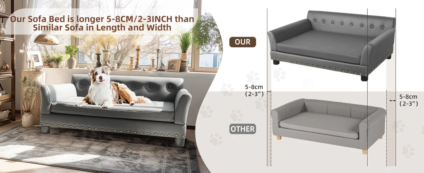 Comfortable Dog Couch, Modern and Stylish Dog Sofa