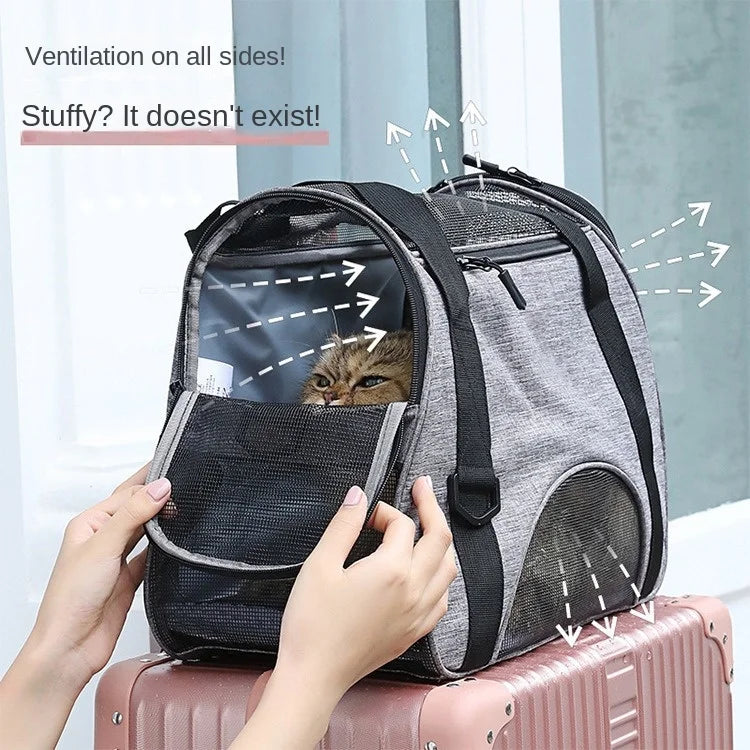 Portable Dog Cat Carrier Bag Pet Travel Bags