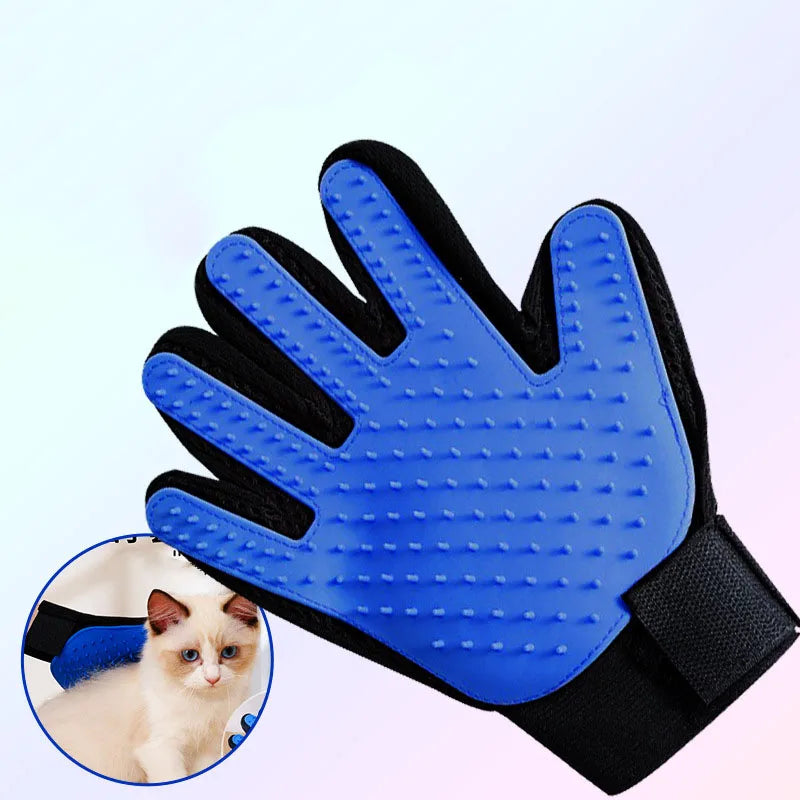 Pet Glove Cat Grooming Hair Deshedding Brush Clean Massage For Animal Dog Horse Massage Combs Cat Pet Supplies Accessoies