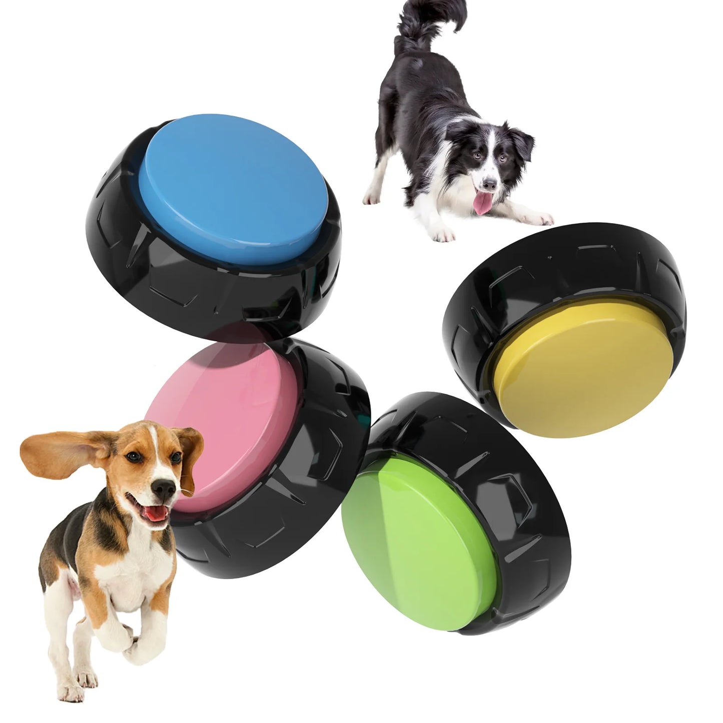 Pet Training Buttons Recordable Pet Talking Toys Pet Interactive toys Speech Buttons Speech Button for Dogs of All Sizes