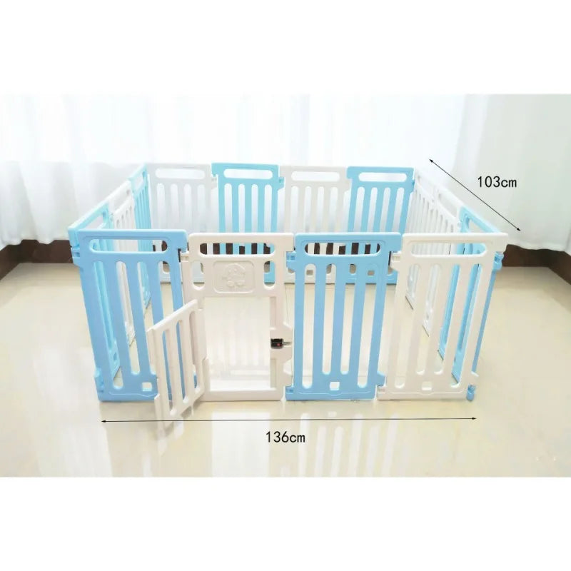 Pet fence dog fence dog fence cage indoor plastic eco-friendly dog cage