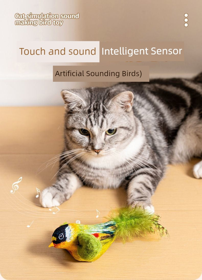 Artificial Toy Self-Hi Relieving Stuffy and Bite-Resistant Cat