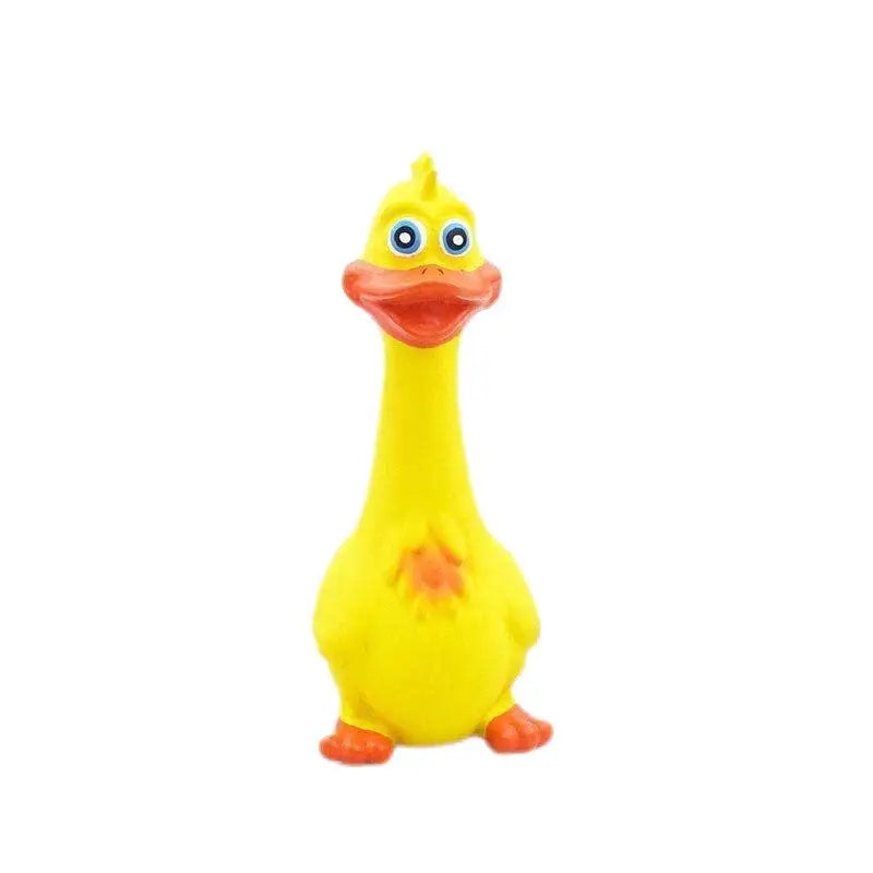 Squeaky Dog Rubber Toys Dog Latex Chew Toy Chicken Animal Bite Resistant Puppy Sound Toy Dog Supplies For Small Medium Large Dog