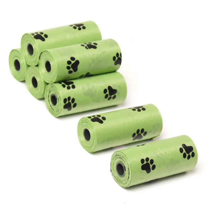 New Dog Poop Bags Disposable Pet Waste Bags Dog Waste Bags Design Pet Poop Clean Pick Up Bone Bag Dispenser Tools