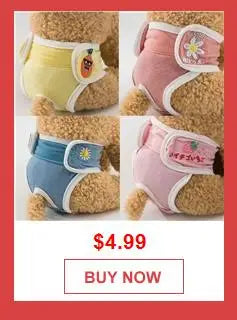 Princess Pet Panties Dog Clothes Menstrual Pants Flower Dog Diaper Female Puppy Physiological Pants Pet Physiological Pants