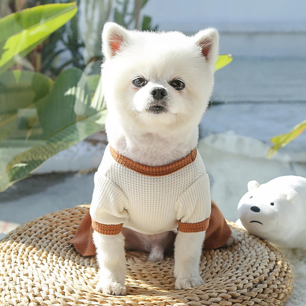 Spring Summer Dog Dress Pet Skirts Pet Lovers' Clothes Comfortable Soft Puppuy Dogs Cats Vest Dress Pet Clothes Dog Clothes