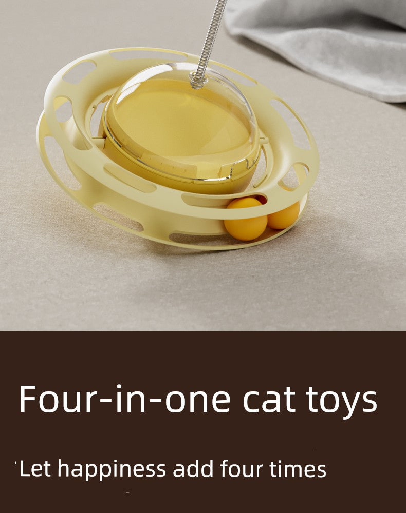 Turntable Self-Hi Relieving Stuffy Pets Consume Cat Toy