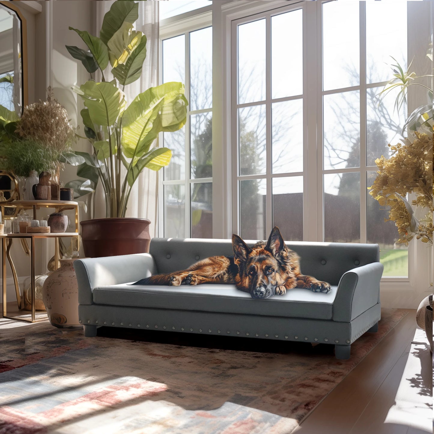 Comfortable Dog Couch, Modern and Stylish Dog Sofa