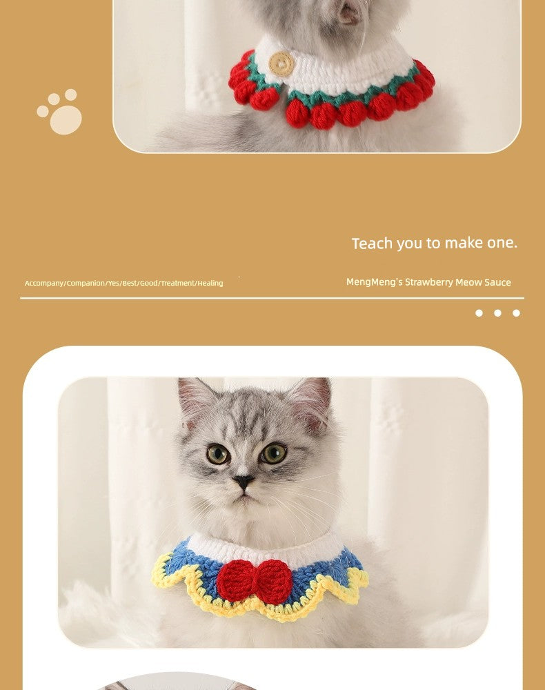 Cat Collar with bow tie