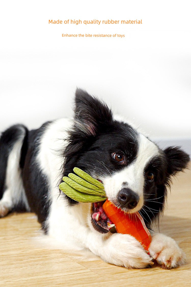 Toy Carrot for Dogs Stuffed Dog Toy