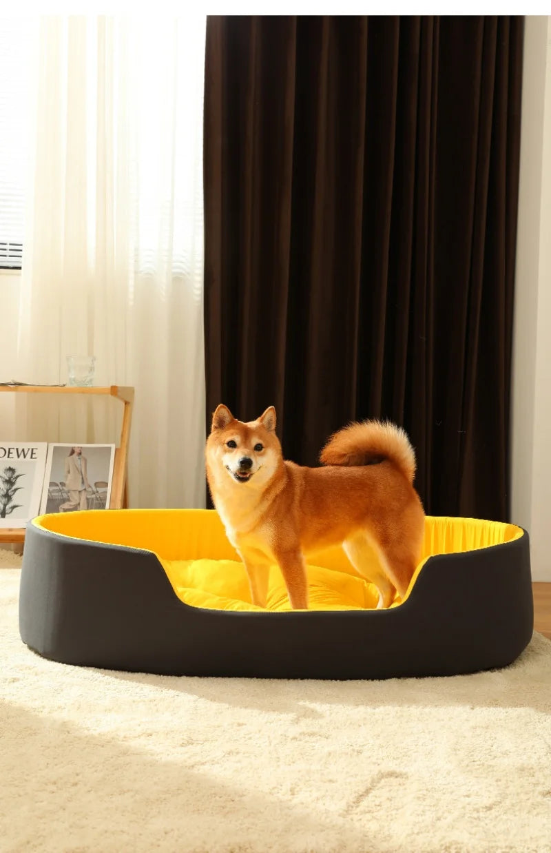 Pet Dog Bed Four Seasons Universal Big Size Extra Large Dogs House Sofa Kennel Soft Pet Dog Cat Warm Bed S-XL Pet Accessories