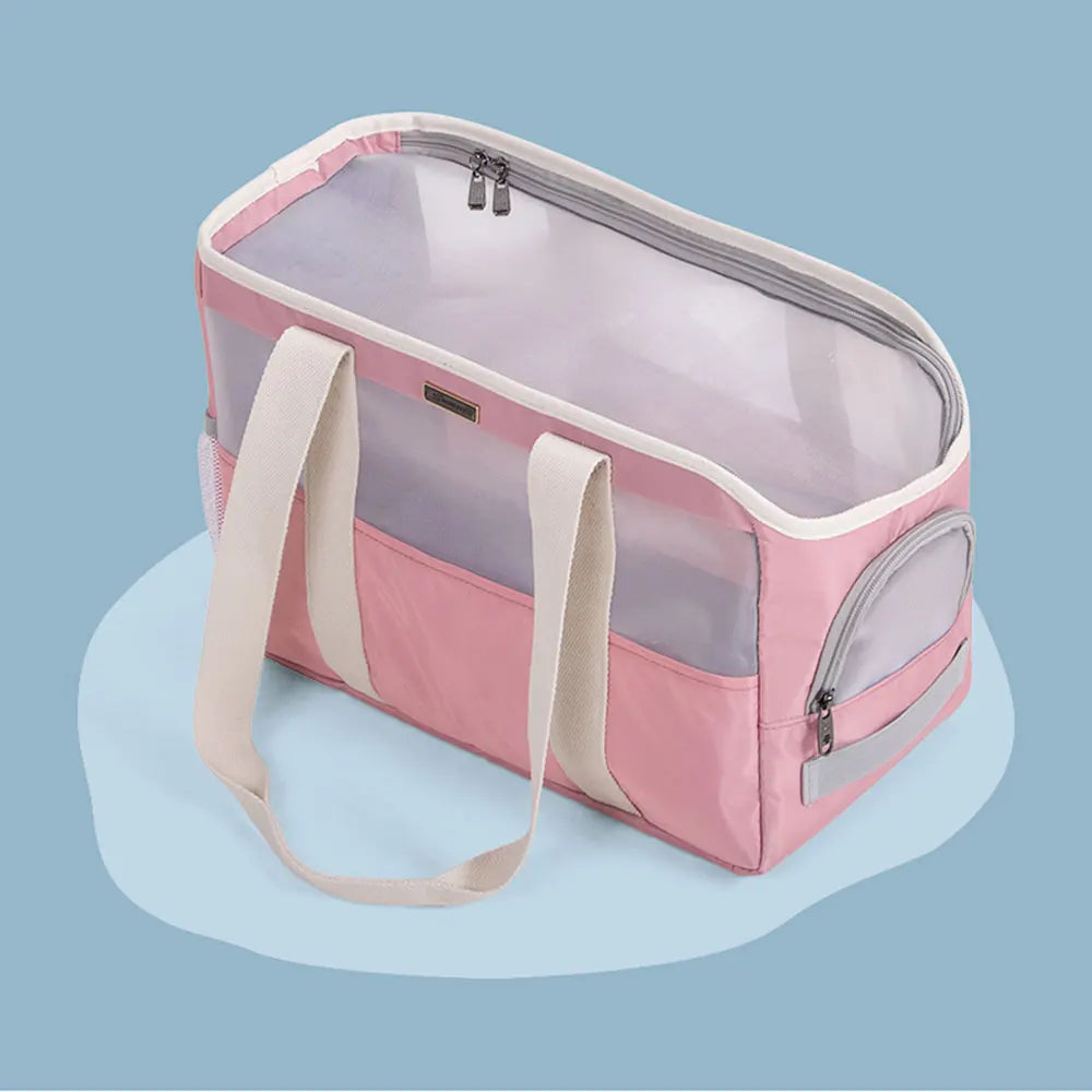 Fashion Cat Outdoor Hand-carrying Small Dog Bag Breathable Pet Carrier Handbag Puppy Kitten Travel Shoulder Bags