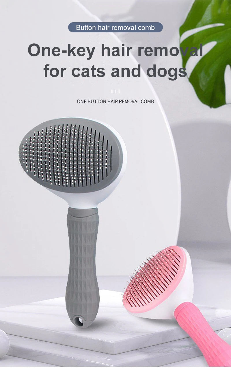 Dog Hair Remover Brush Cat Dog Hair Grooming And Care Comb For Long Hair Dog Pet Removes Hairs Cleaning Bath Brush Dog Supplies