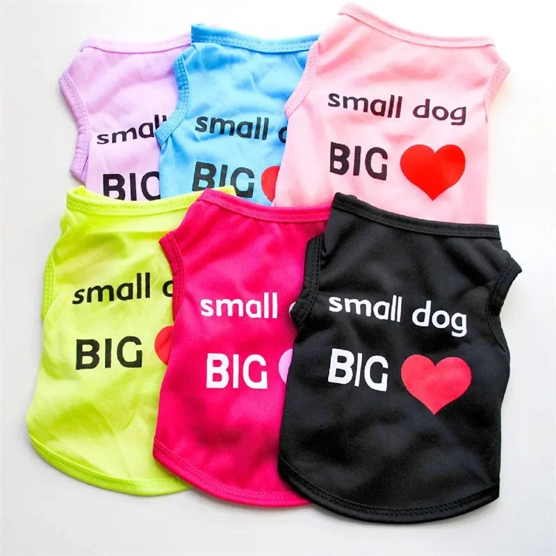 Pet Dog Clothes Summer Clothing For Dog Vest Shirt Puppy Pet Warm Dogs Pets Clothing Chihuahua Yorkshire Clothes